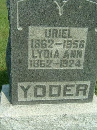 Lydia Ann Yoder on Sysoon