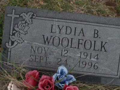 Lydia B. Woolfolk on Sysoon