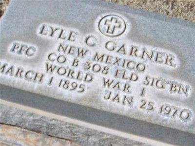 Lyle C. Garner on Sysoon