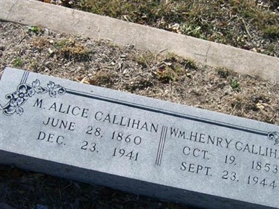 M Alice Callihan on Sysoon