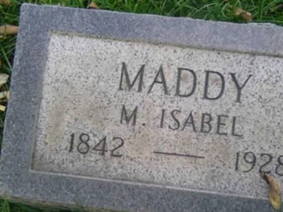 M. Isabel Maddy on Sysoon