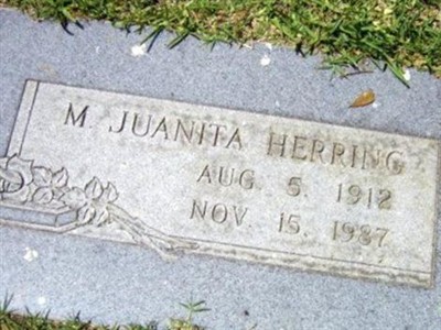M Juanita Herring on Sysoon