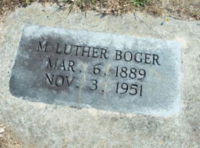 M. Luther Boger on Sysoon