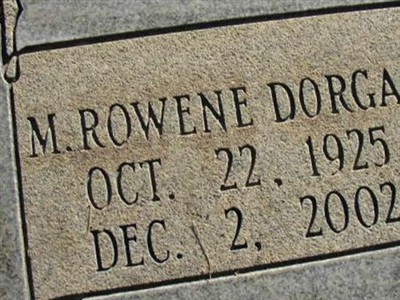 M. Rowene Dorgan Boyack on Sysoon