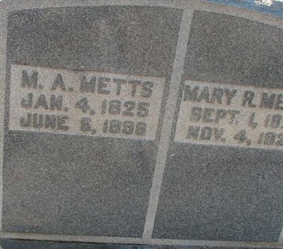 M. A. Metts on Sysoon