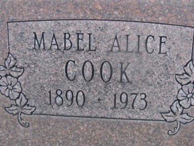 Mabel Alice Lambert Cook on Sysoon