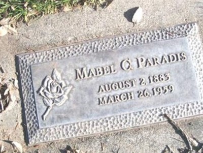 Mabel C. Paradis on Sysoon