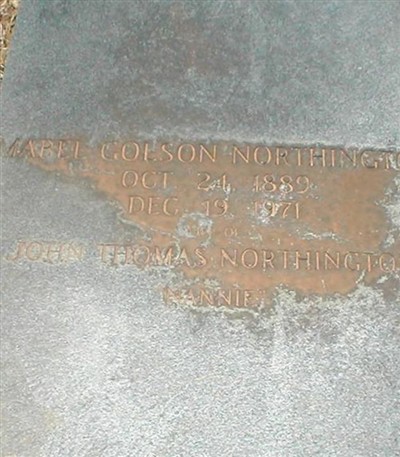 Mabel Colson Northington on Sysoon