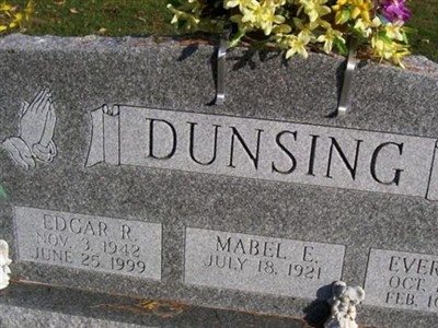 Mabel E Dunsing on Sysoon