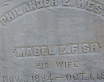 Mabel E Fish West on Sysoon