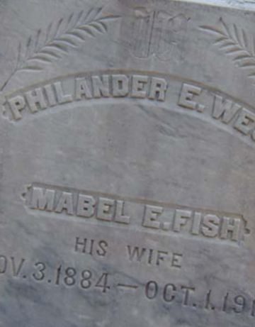 Mabel E Fish West on Sysoon