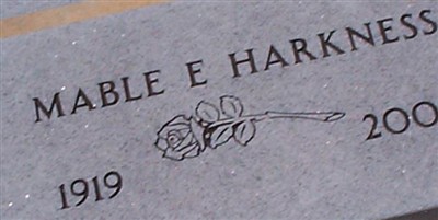 Mabel E. Harkness on Sysoon