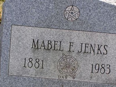 Mabel F Furner Jenks on Sysoon