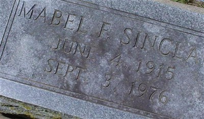 Mabel F. Sinclair on Sysoon