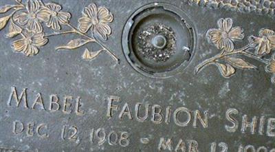 Mabel Faubion Shier on Sysoon