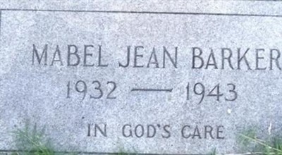 Mabel Jean Barker on Sysoon