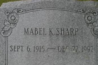 Mabel K Sharp on Sysoon
