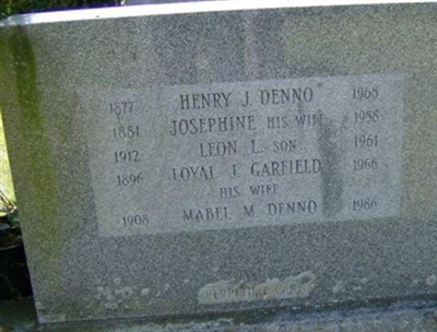 Mabel M. Denno Garfield on Sysoon