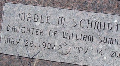 Mabel M. Sumner Schmidt on Sysoon