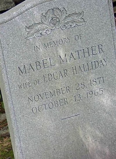 Mabel (Mather) Halliday on Sysoon