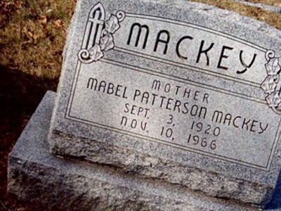 Mabel Patterson Mackey on Sysoon