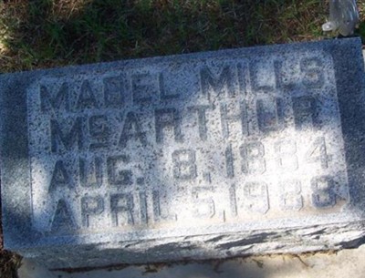 Mabel Violet Mills McArthur on Sysoon