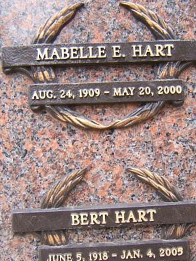 Mabelle E. Hart on Sysoon