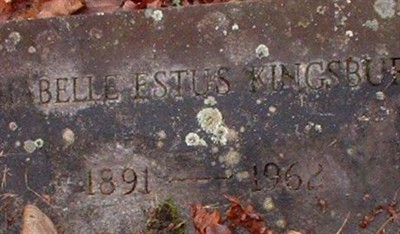 Mabelle Estus Kingsbury on Sysoon