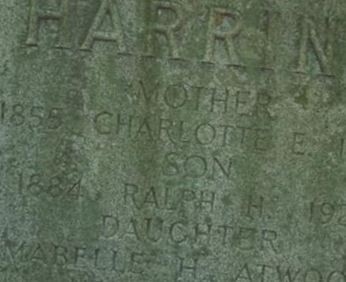 Mabelle Harring Atwood on Sysoon