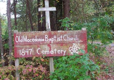 Old Macedonia Baptist Church 1847 Cemetery on Sysoon