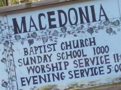 Macedonia Baptist Church Cemetery on Sysoon