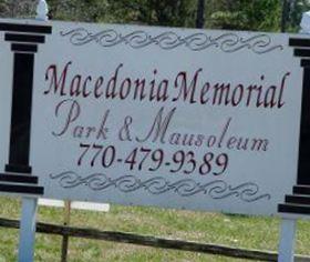 Macedonia Memorial Park on Sysoon