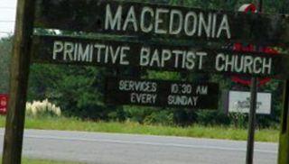 Macedonia Primitive Baptist Cemetery on Sysoon