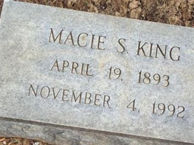 Macie S King on Sysoon