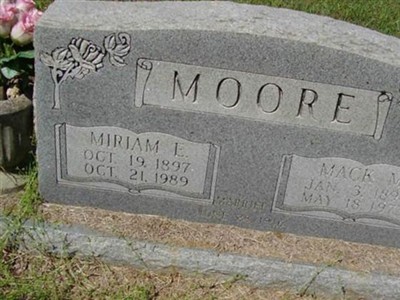 Mack M. Moore on Sysoon