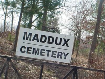 Maddux Cemetery on Sysoon