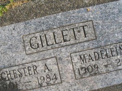 Madeleine Abigail Andrews Gillett on Sysoon