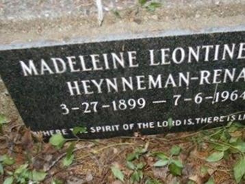 Madeleine Leontine Heynneman Renaud on Sysoon
