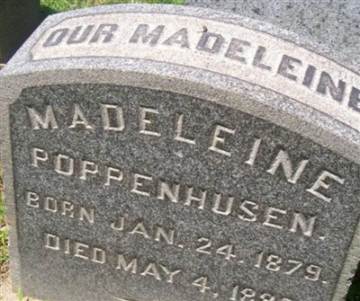 Madeleine Poppenhusen on Sysoon