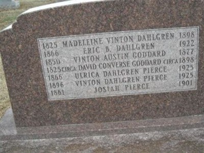 Madeleine Vinton Dahlgren on Sysoon
