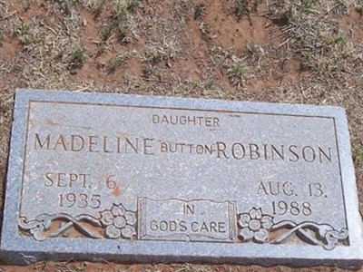 Madeline "Button" Robinson on Sysoon