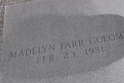 Madelyn Farr Golomb on Sysoon