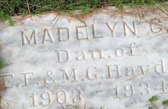 Madelyn G Hayden on Sysoon