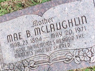 Mae B McLaughlin on Sysoon