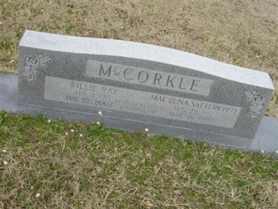 Mae Buna Satterwhite McCorkle on Sysoon