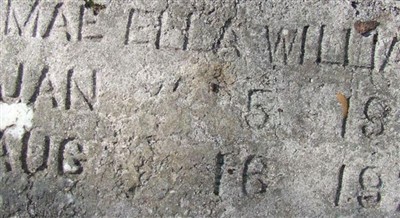Mae Ella Williams on Sysoon
