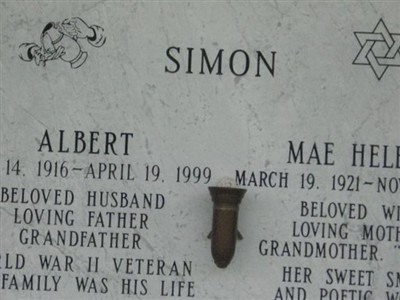 Mae Helene Simon on Sysoon