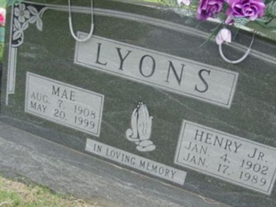 Mae Lyons on Sysoon