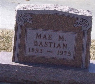 Mae M Bastian, Find a grave on Sysoon Mae M Bastian on Sysoon
