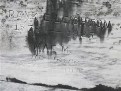 Mae M. Snow Leighton on Sysoon